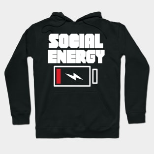 Social Energy Level Hoodie